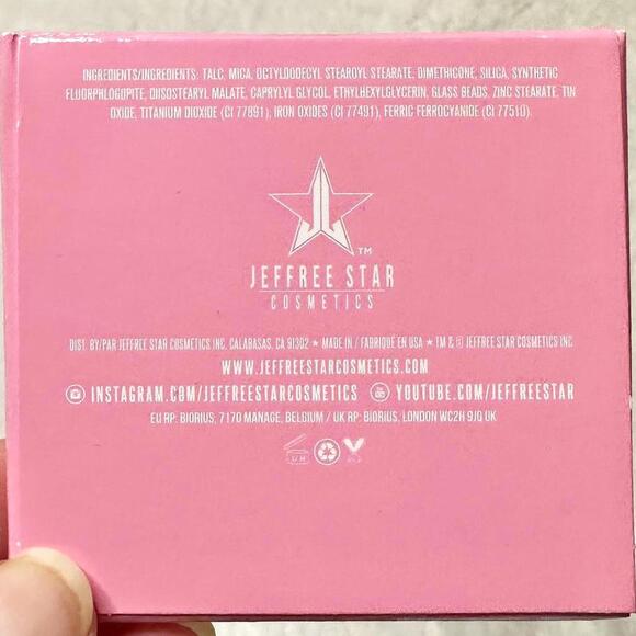 NIB Jeffree Star Pressed Pigment Artistry Single in Fresh Meat 1.5g - Picture 6 of 7